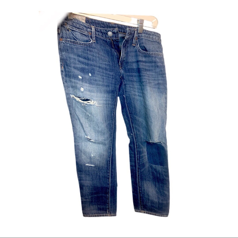 Polo Ralph Lauren paint/ patch jeans